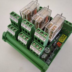 3 Channel Relay Card – 2CO (12V, 5/7A)